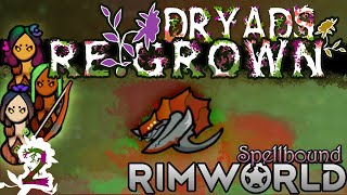 RimWorld Medieval  Dryads ReGROWN  2  The Bloodthirsty Shrimp [upl. by Yendic347]