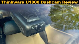 Thinkware U1000 Review Best Premium 4K Dashcam [upl. by Nnayt]