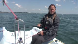 How to Sail  Your first sail in a 2 person sailboat [upl. by Yasmin210]