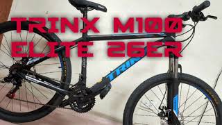 MTB TRINX M100 Elite 26er  Bonitalocalog Bikeventures [upl. by Ettedranreb]