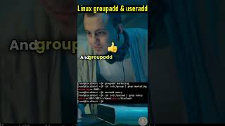 Linux useradd and groupadd  Linux Unix shorts [upl. by Eirrab]