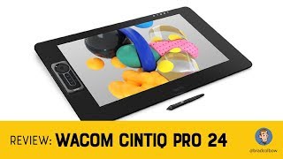 Wacom Cintiq Pro 24 Review [upl. by Ahsiei905]