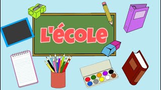 Les objets scolaires en français [upl. by Abigael782]