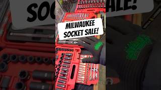 Milwaukee Socket Set Sale Home Depot Deals [upl. by Euv807]