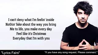 Jonas Brothers  Like Its Christmas  Lyrics [upl. by Medin]