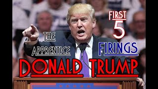 Donald Trump The Apprentice to President Boardroom Clips Season 1 Episodes 1 thru 5 [upl. by Aymer454]