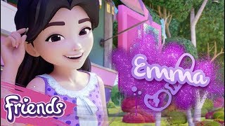 Meet Emma  LEGO Friends  Character Spot [upl. by Arihk]