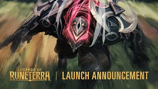 Launch Announcement  Cinematic Trailer  Legends of Runeterra [upl. by Arriet]