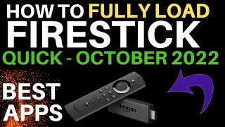 JAILBREAK FIRESTICK IN OCTOBER 2022  BEST FULLY LOADED FIRESTICK 1 APP STORE [upl. by Ytsihc639]