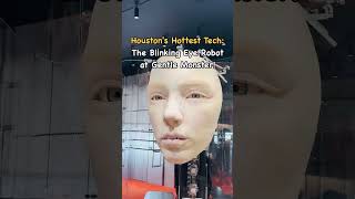 Blinking Eye Robot at Gentle Monster Houston  Robot  Tech  Optical Glasses Brand  Korean  USA [upl. by Atinuhs]