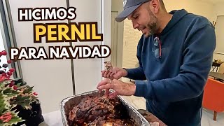 Hicimos el Mejor PERNIL para Navidad al estilo VENEZOLANO  Receta y Proceso COMPLETO [upl. by Hawger]