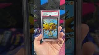 PSA 10 Zapdos shorts pokemon [upl. by Anilrats]