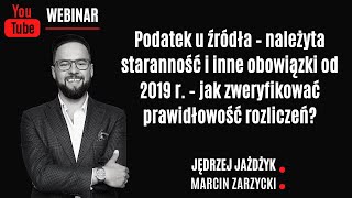 Podatek u źródła – należyta staranność i inne obowiązki od 2019 r  prezentacja APLIKACJI [upl. by Artinek]