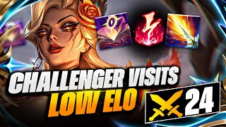 Challenger Evelynn visits low elo [upl. by Geier]