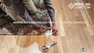 How to Install an Area Rug Pad [upl. by Colwell]