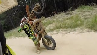 Scary Motocross amp Dirtbike Crashes [upl. by Shamma]