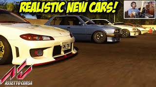 NEW EXCITE Drift Car Pack In Assetto Corsa REALISTIC Low Horsepower Drifters  Logitech G29 [upl. by Yoshio]