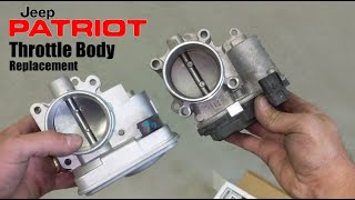 20072017 Patriot Throttle Body Repair [upl. by Xila]