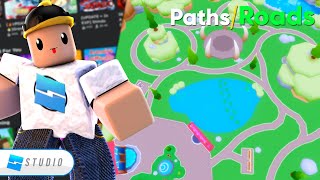 How to Make PathsRoads Roblox [upl. by Knute]