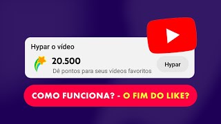 HYPE TUDO SOBRE A NOVA FUNÇÃO DO YOUTUBE COMO USAR O HYPE [upl. by Elttil555]