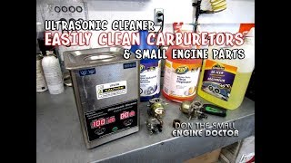 Honest Review Of My Small Engine Shop Ultrasonic Cleaner amp The Cleaning Solutions I Use [upl. by Grantland]