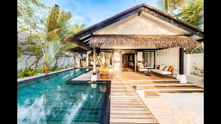 OZEN LIFE MAADHOO  Earth Pool Pavilion 2BR [upl. by Aihsele922]