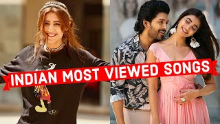 Top 50 Most Viewed Indian Songs on Youtube of All Time  Most Watched Indian Songs [upl. by Rivalee313]