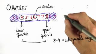 Finding Quartiles  Intro to Statistics [upl. by Haron]