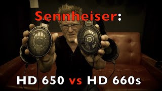 Headphone comparison Sennheiser HD650 vs HD660s [upl. by Iggep798]