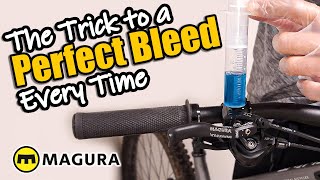 The Simple Trick to a Perfect Bleed amp Lever Feel on Magura Brakes • The Duke of MTB [upl. by Snave]