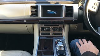 Jaguar XF Review  Interior [upl. by Buckley]