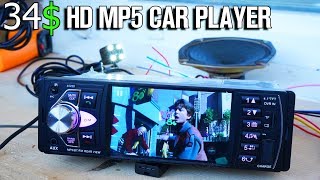 34 HD MP5 Car Player with 41quot Display [upl. by Kallman128]