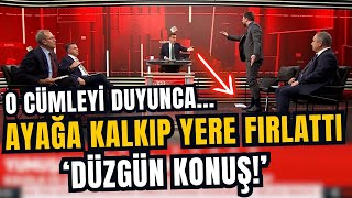 Canlı yayında kavga Tartışma büyüyünce ayağa kalktı haber sondakika [upl. by Hogg]