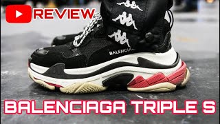 BALENCIAGA TRIPLE S “PREMIUM”  REVIEW  UNBOXING BR [upl. by Ordep]