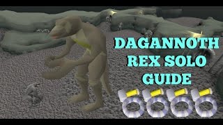 OSRS  Dagannoth Rex Solo Guide [upl. by Alad]