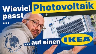 Wie viel Photovoltaik geht auf einen IKEA Wie viele Megawatt Solarcarport sind möglich [upl. by Ecraep692]