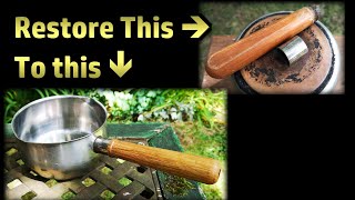 Restoring A Broken Saucepan Handle  Make Do And Mend [upl. by Martineau]