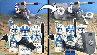 10 ways to IMPROVE your 501st Battle Pack Set 75345 [upl. by Monteria200]