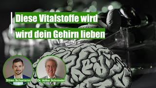 Dr Volker Schmiedel Omega3 Vitamin D BVitamine Diese Vitalstoffe wird dein Gehirn lieben  5 [upl. by Helfand]