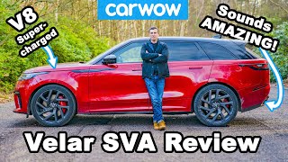 550hp Range Rover Velar SVA review  acceleration amp drift test [upl. by Ahsote]