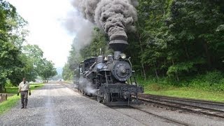 Cass Scenic Railroad  Geared Logging Steam Train [upl. by Bing]