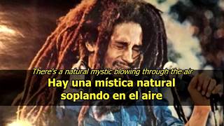 Natural Mystic  Bob Marley LYRICSLETRA Jamaican version [upl. by Dis]