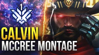 Calvin  INSANE McCree Montage  Rank 1 McCree GOD  Overwatch Montage [upl. by Saied]