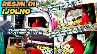 🔴FAUSI ARDANT MENANGIS MELIHAT TRUCKNYA TAK OLENGIN  Cak selamet ketagihan bawa canter [upl. by Meihar211]