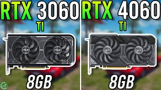 RTX 3060 Ti vs RTX 4060 Ti  Big Difference [upl. by Antonina]