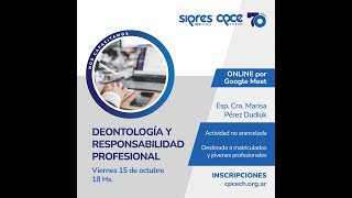 Deontología y Responsabilidad Profesional [upl. by Senoj]