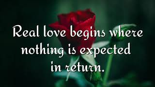 True Love Quotes  Unconditional Love What Real Love Means [upl. by Dawes]