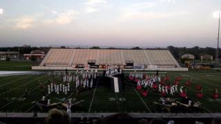 Bluecoats 2017 quotJAGGED LINEquot Tour of Champions Broken Arrow OK 71817 [upl. by Yoc]