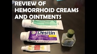 REVIEW OF hemorrhoid ointments and creams [upl. by Riannon675]