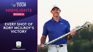 Rory McIlroy  Round 4 Highlights  2024 DP World Tour Championship [upl. by Ute]